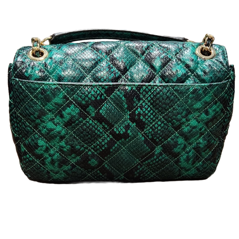 Michael Kors Green Snake Crossbody - Picture 4 of 15